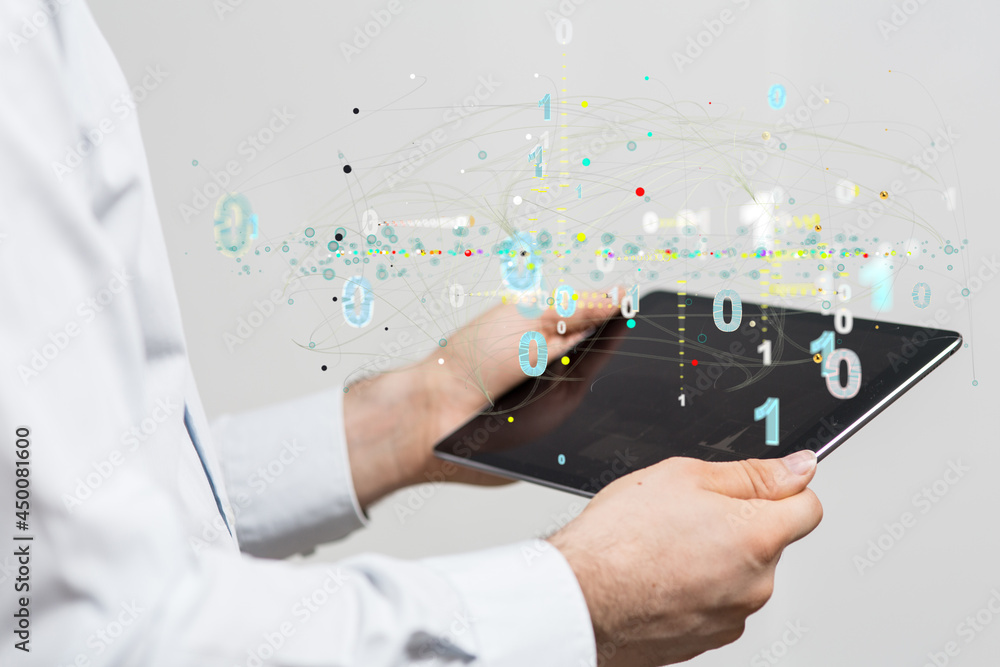 Technology background. Big data concept Technology background. Big data concept