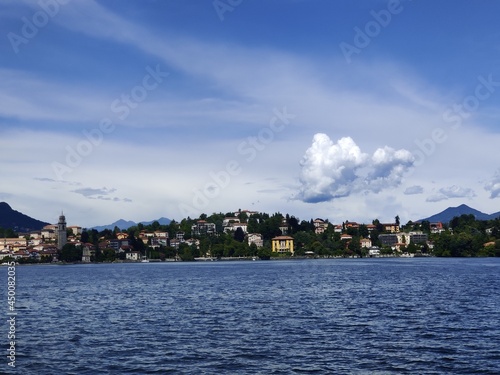 Lago Maggiore in summer near Verbania Italy © sergiusphoto