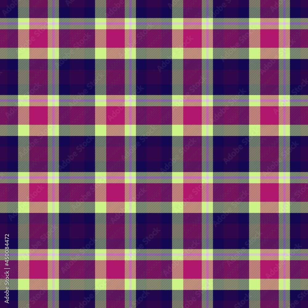 Tartan checked checkered seamless violet blue design pattern Tartan checked checkered seamless violet blue design pattern