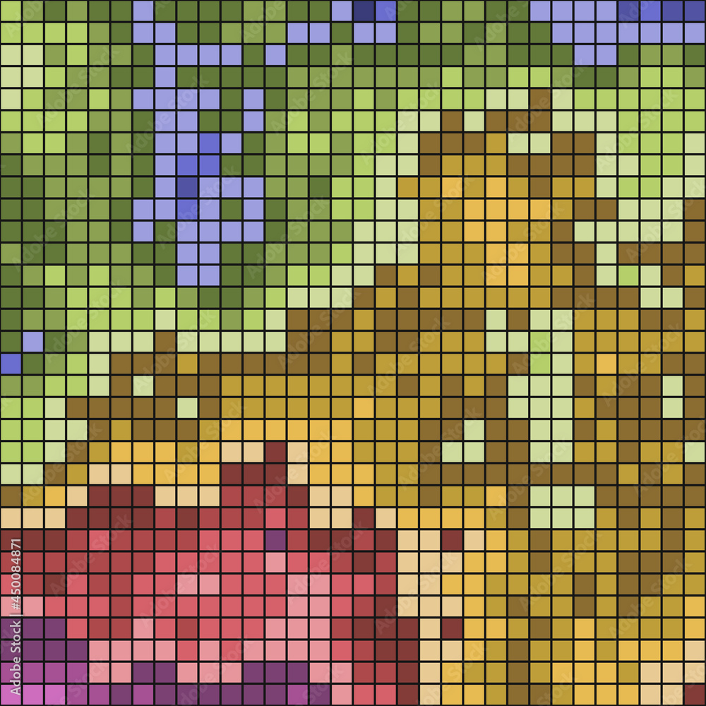 Color Pixels Cloud Abstract Computational Generative Art background illustration Color Pixels Cloud Abstract Computational Generative Art background illustration