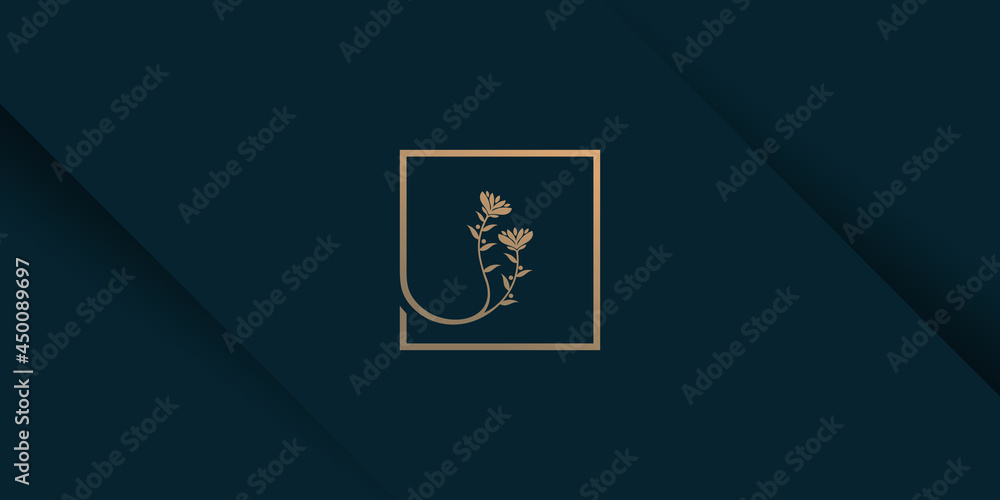 Beauty logo with creative element concept Premium Vector part 3 Beauty logo with creative element concept Premium Vector part 3