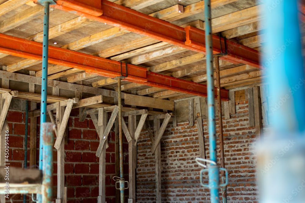 construction of a house