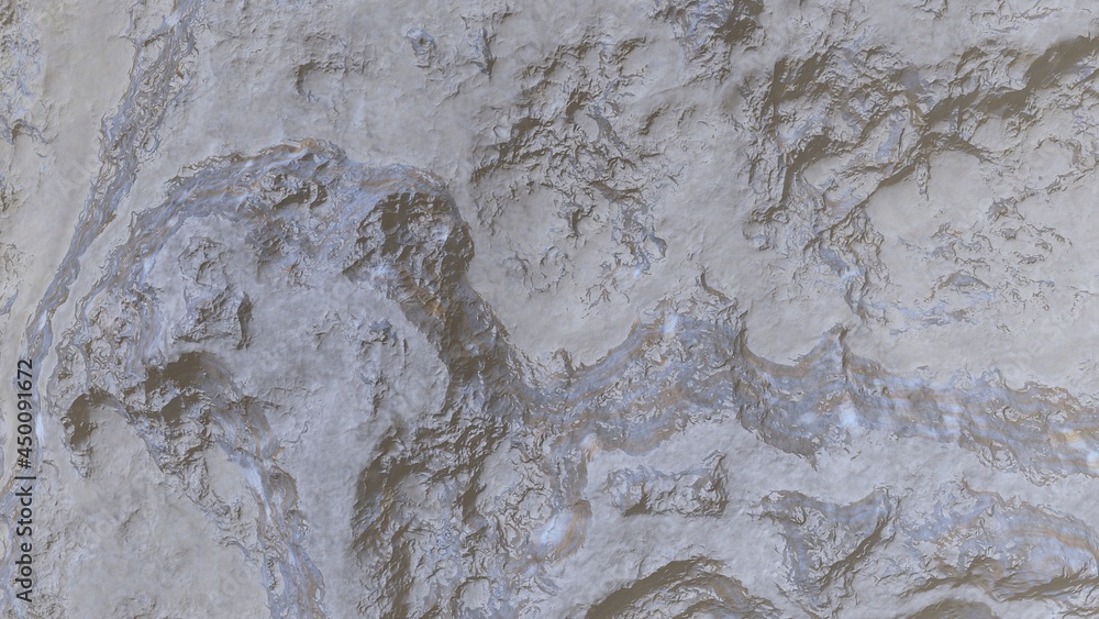 abstract cosmic texture, top view of alien planet abstract cosmic texture, top view of alien planet