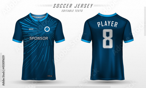 Soccer jersey template sport t shirt design