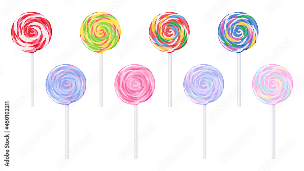 カラフルなペロペロキャンディーのイラスト素材セット ロリポップ Stock ベクター Adobe Stock カラフルなペロペロキャンディーのイラスト素材セット ロリポップ Stock ベクター Adobe Stock