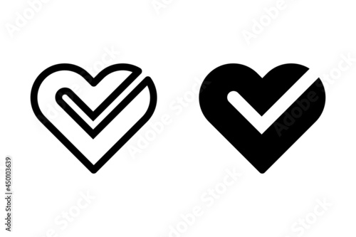 Heart healthcare icon, Vector illustration eps.10