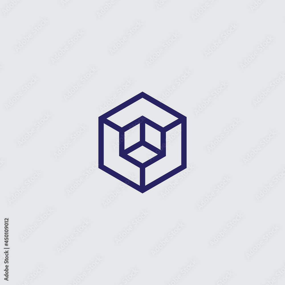 Vector design element for your company logo, abstract blue icon. modern logotype business company template. Vector design element for your company logo, abstract blue icon. modern logotype business company template.