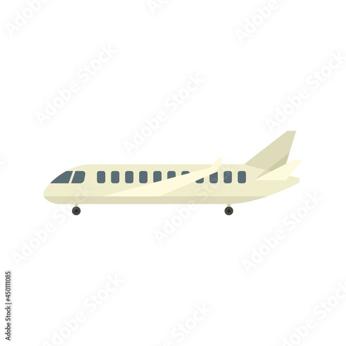 Aircraft repair icon flat isolated vector