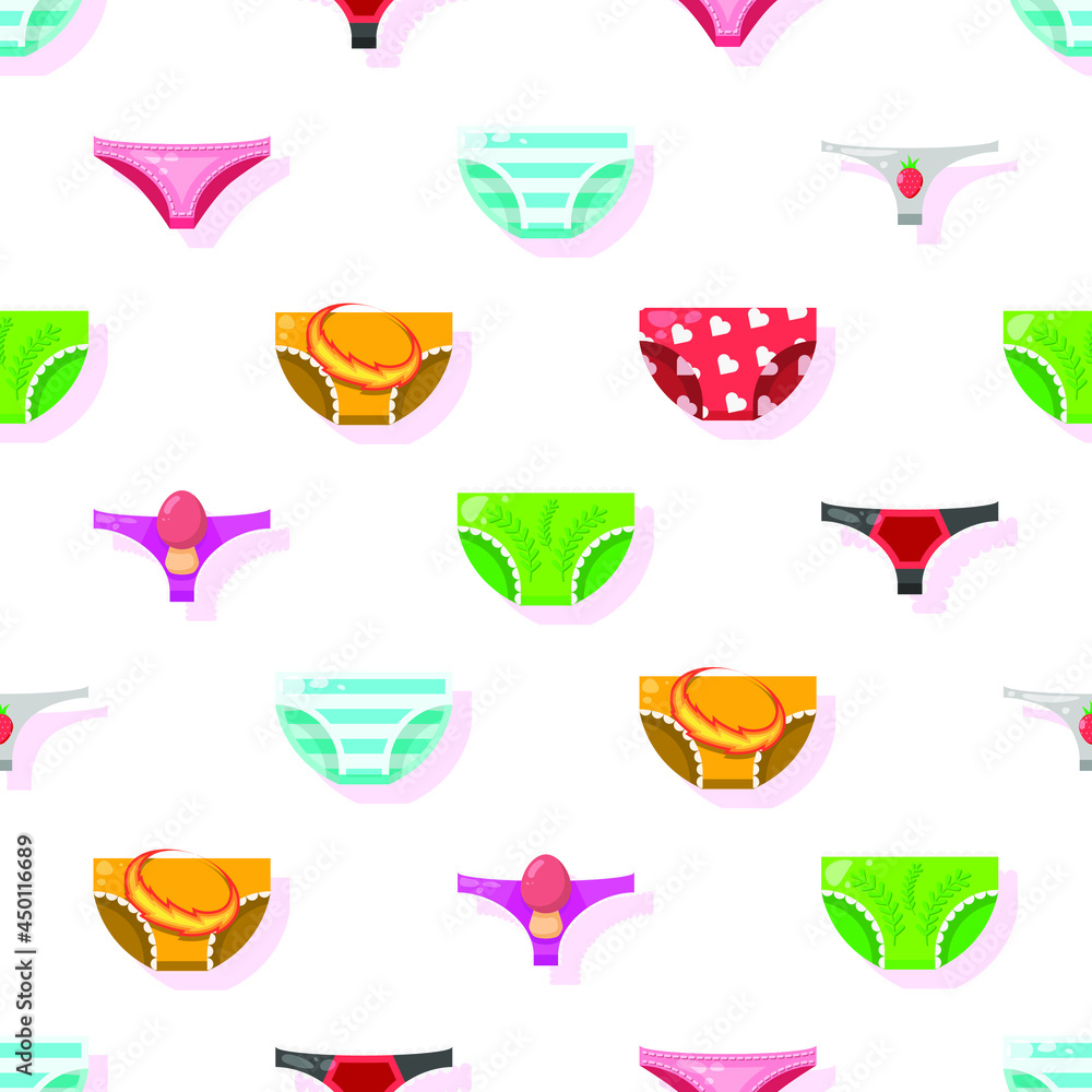Seamless Pattern Abstract Elements Panty Underpants Wear Vector Design Style Background Illustration Texture For Prints Textiles, Clothing, Gift Wrap, Wallpaper, Pastel Seamless Pattern Abstract Elements Panty Underpants Wear Vector Design Style Background Illustration Texture For Prints Textiles, Clothing, Gift Wrap, Wallpaper, Pastel