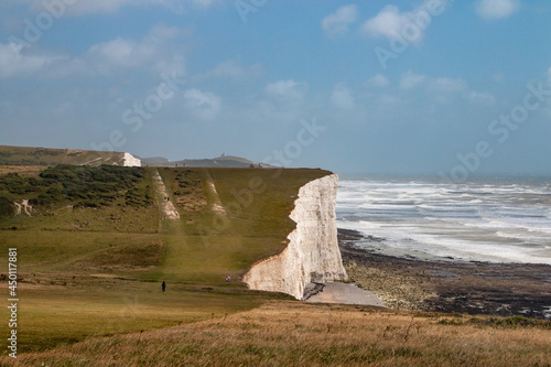 White Cliffs, Dover England, Seven Sisters, UK