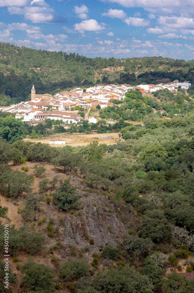 Town in the spanish mountains
