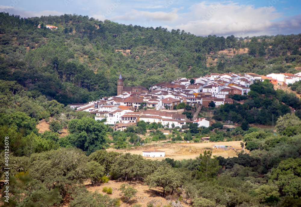 Town in the spanish mountains