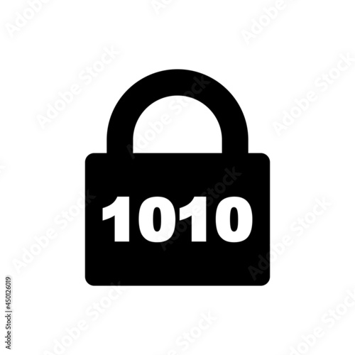 Encryption lock icon