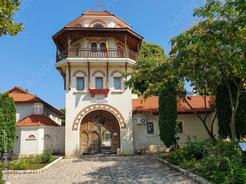 Dervent monastery building - Romania photo