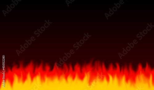 Red flame background