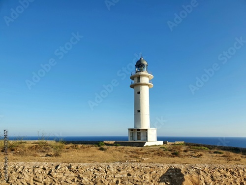 Barbaria Lighthouse in Formentera, Spain