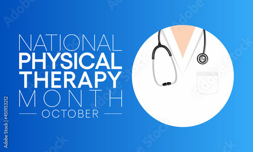 Physical therapy month is observed every year in October, also known as physiotherapy, is one of the healthcare professions provided by physical therapists who promote, maintain, or restore health.
