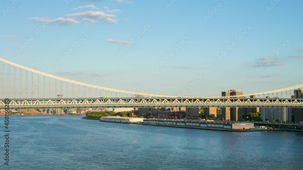 manhattan bridge sunnew york 4k timelapse from new york manhattan bridge sunnew york 4k timelapse from new york