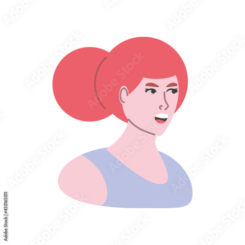 woman cartoon character
