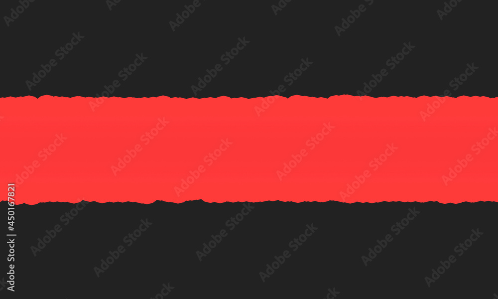 Dark gray background with red line from wide brush Dark gray background with red line from wide brush
