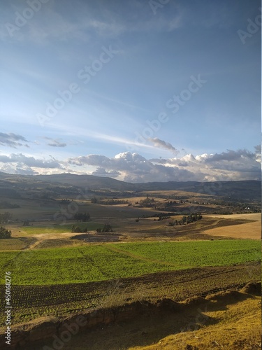 cultivos montañas Boyacá 