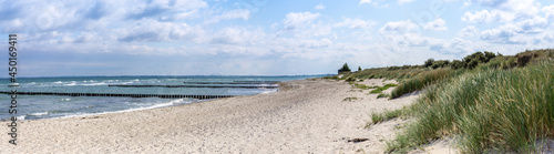 Panorama Heiligenhafen Strand Ostsee