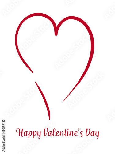 Wallpaper Mural Valentine's Day heart symbol card Torontodigital.ca