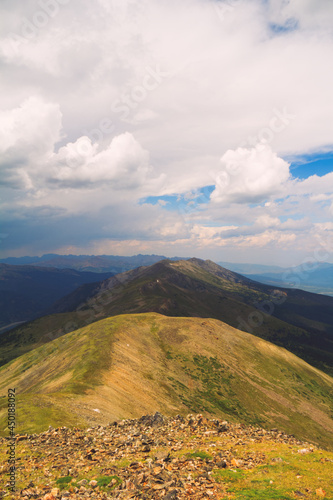 The ridge to hike along