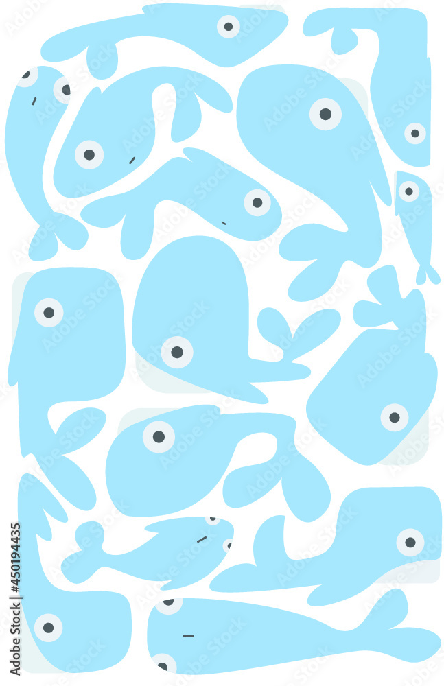 Obraz premium Whales