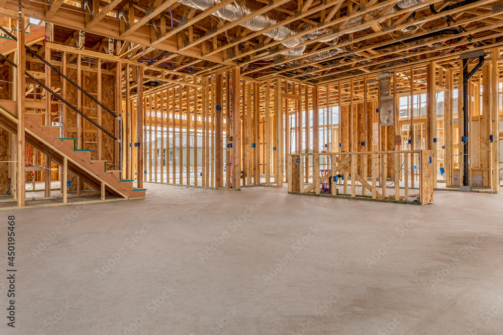 interior of a new home interior of a new home
