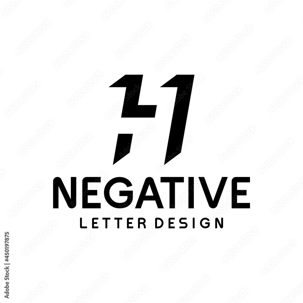 Bold and clean logo about the letter H in negative space.
EPS 10, Vector.