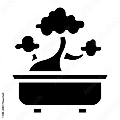bonsai glyph icon