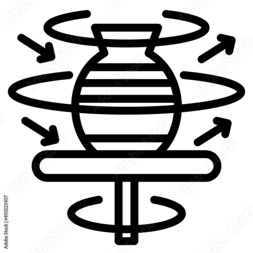 crafts line icon