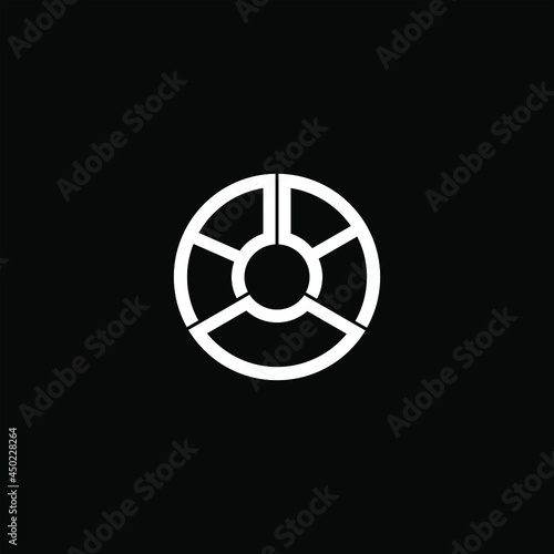 ADA letter logo creative design. ADA unique design
