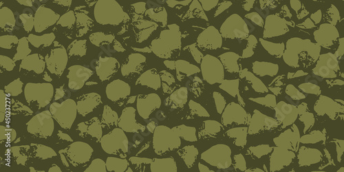 Unusual vector texture of khaki color. Abstract background of buckwheat grains. Stone background. A luxury template for your design.