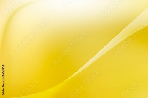 Yellow and gold curve wave pattern smooth gradient background image