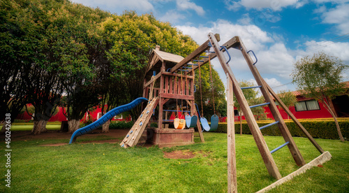 Wallpaper Mural children playground in the park Torontodigital.ca