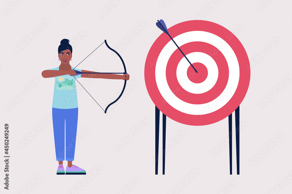 Goal setting concept Goal setting concept