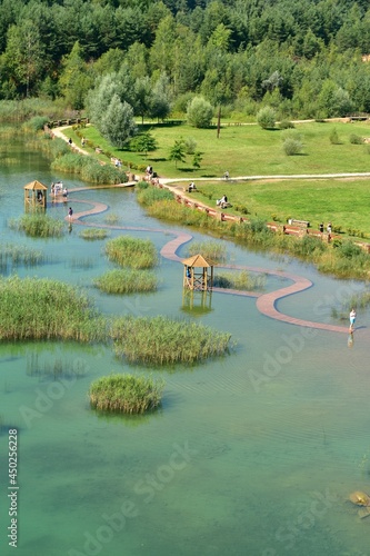 Park Gródek, dawny Kamieniołom, Polskie Malediwy, w Jaworznie na Śląsku