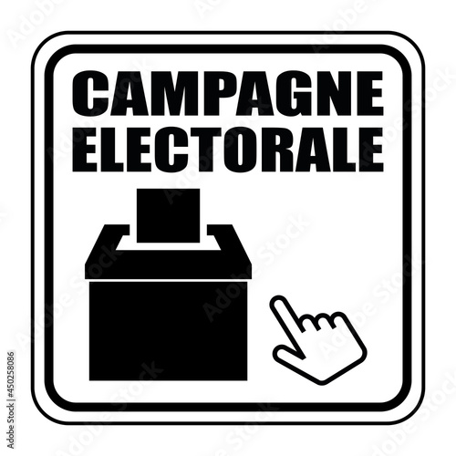 Logo campagne électorale.