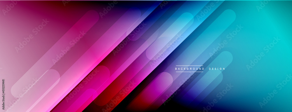 Dynamic lines abstract background. 3D shadow effects and fluid gradients. Modern overlapping forms Dynamic lines abstract background. 3D shadow effects and fluid gradients. Modern overlapping forms