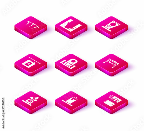 Set Grave with tombstone, Burning candle, Signboard, Crematorium, Dead body the morgue, and Cemetery digged grave hole icon. Vector