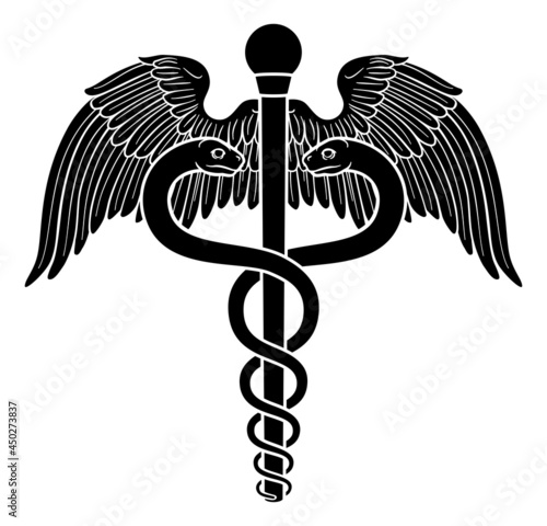Caduceus Medical Doctor Symbol