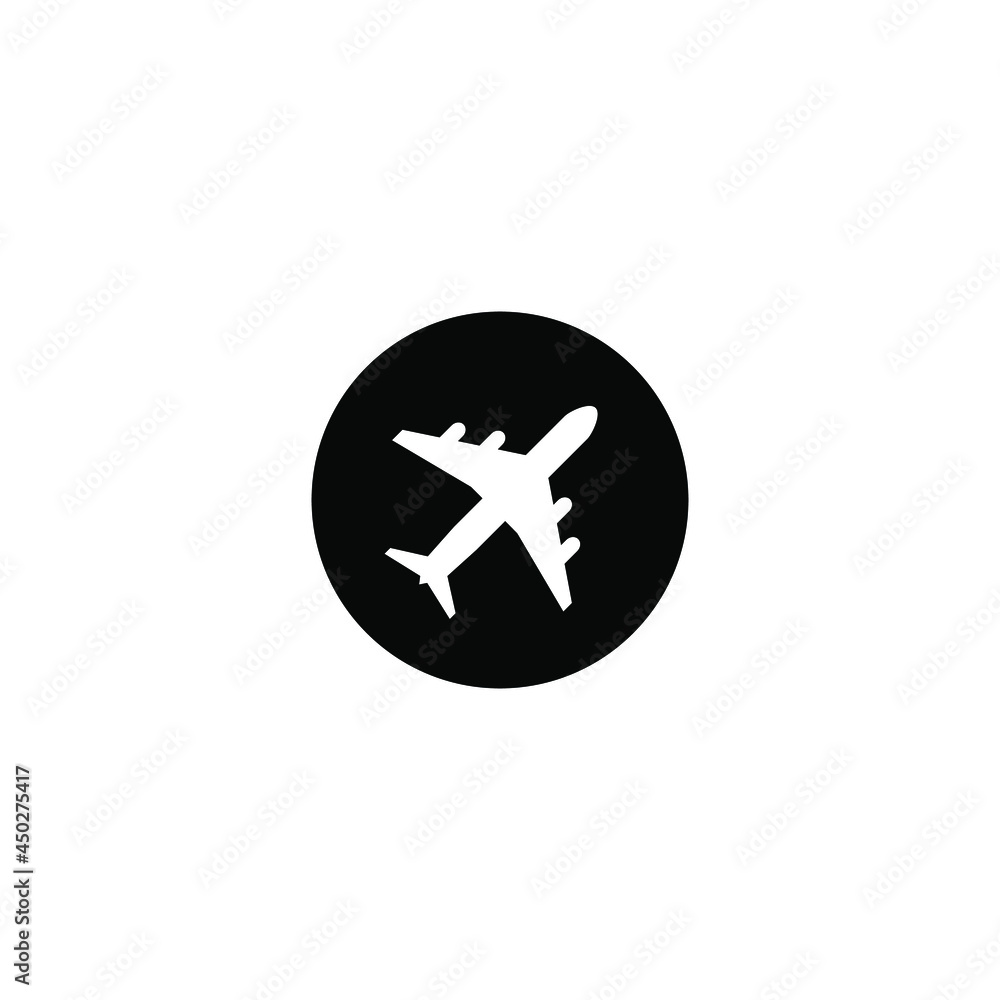 airplane vector illustration for icon. flight symbol airplane vector illustration for icon. flight symbol