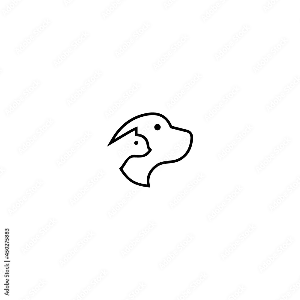 dog Logo icon design template trendy concept for pet shop dog Logo icon design template trendy concept for pet shop