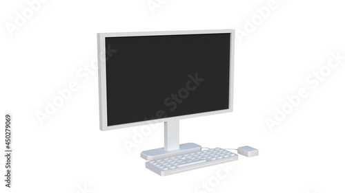 Pictogram, icon, symbol, computer, device, icon, style, monitor, keyboard, mouse, screen, lcd