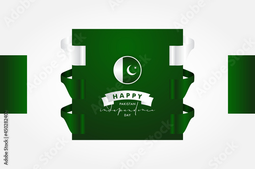 Pakistan Independence Day Background Design