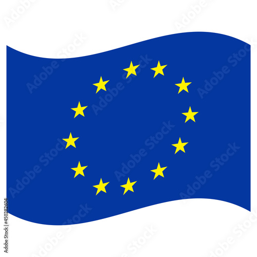 National flag of European union
