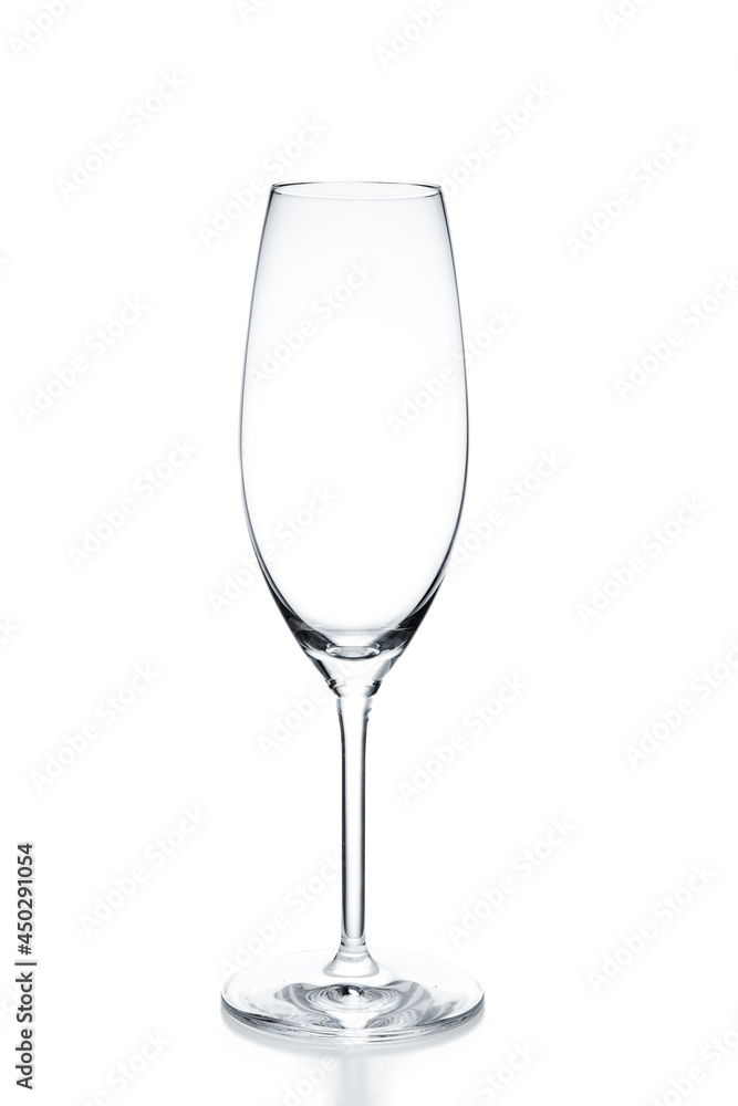 empty wine glass. A glass glass on a white background. Catalog. empty wine glass. A glass glass on a white background. Catalog.
