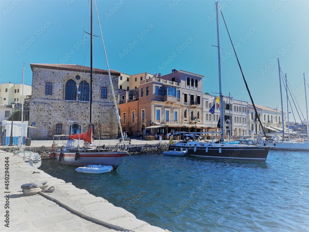 Hafen von Chania Kreta